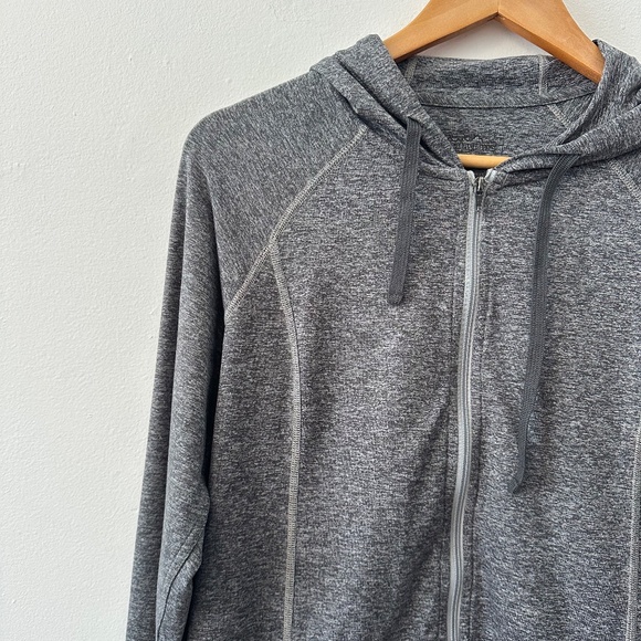 Patagonia Full Zip Seabrook Hoody Lightweight Sweatshirt in Gray | Size Medium - Picture 3 of 8